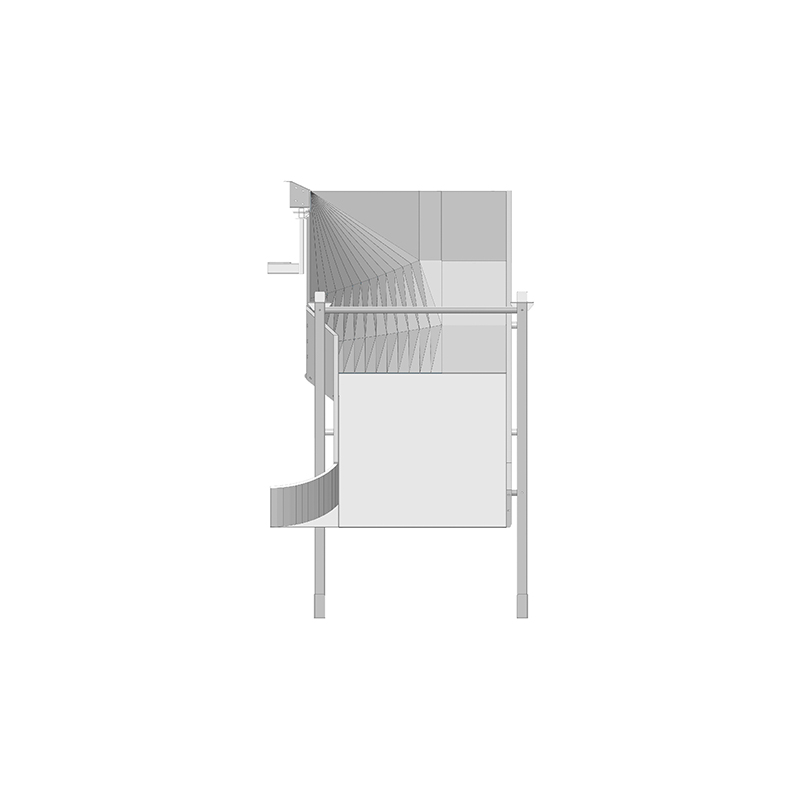 Single-sided Diamond Sorting Chute