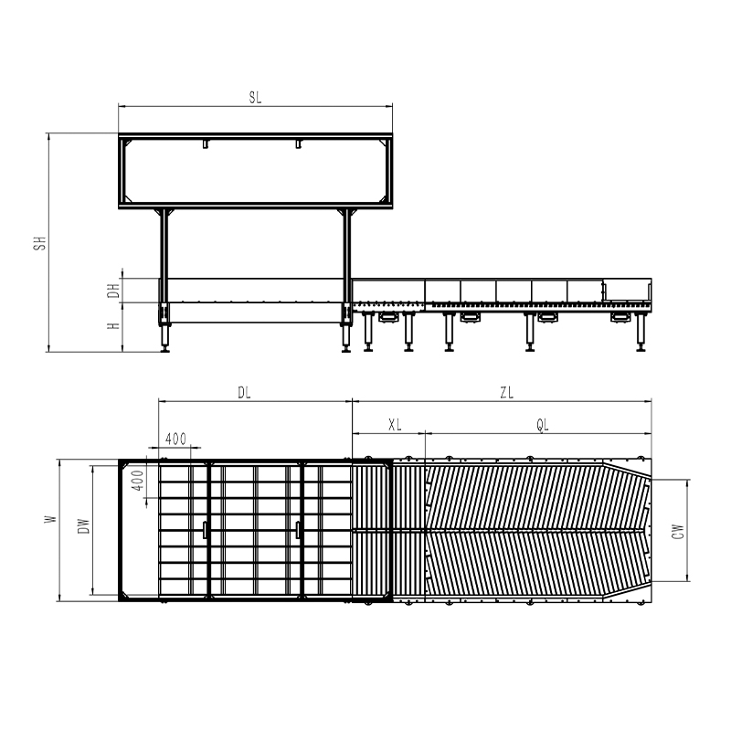 2D Bulk Flow Singulator