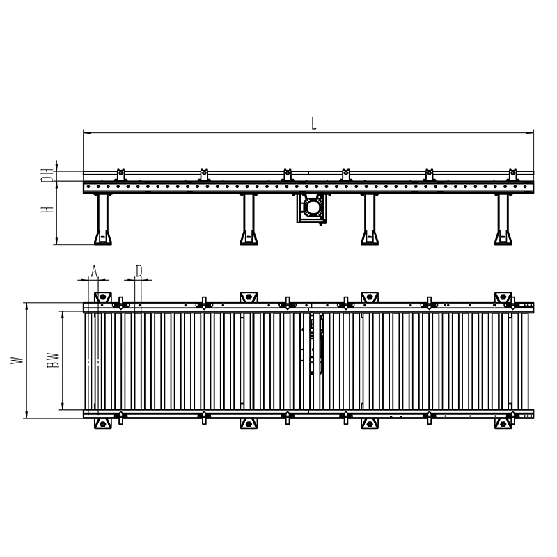 Heavy Duty Drum Conveyor